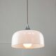 Suspension blanche Space Age de Guzzini, années 1960