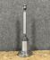 Lamp base in brushed metal and silver metal from the 1930s-1940s