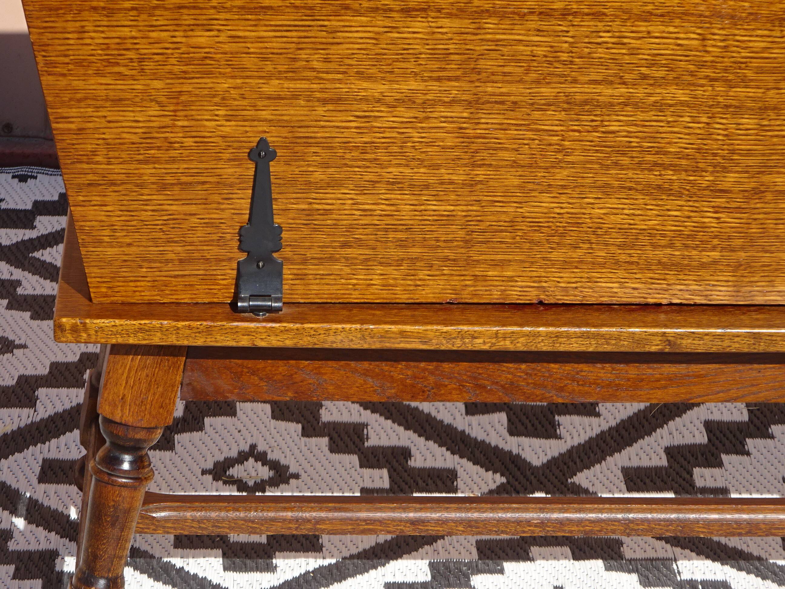 Dough table on wheels