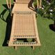 Chaise longue dite "Grand-Mère" en rotin