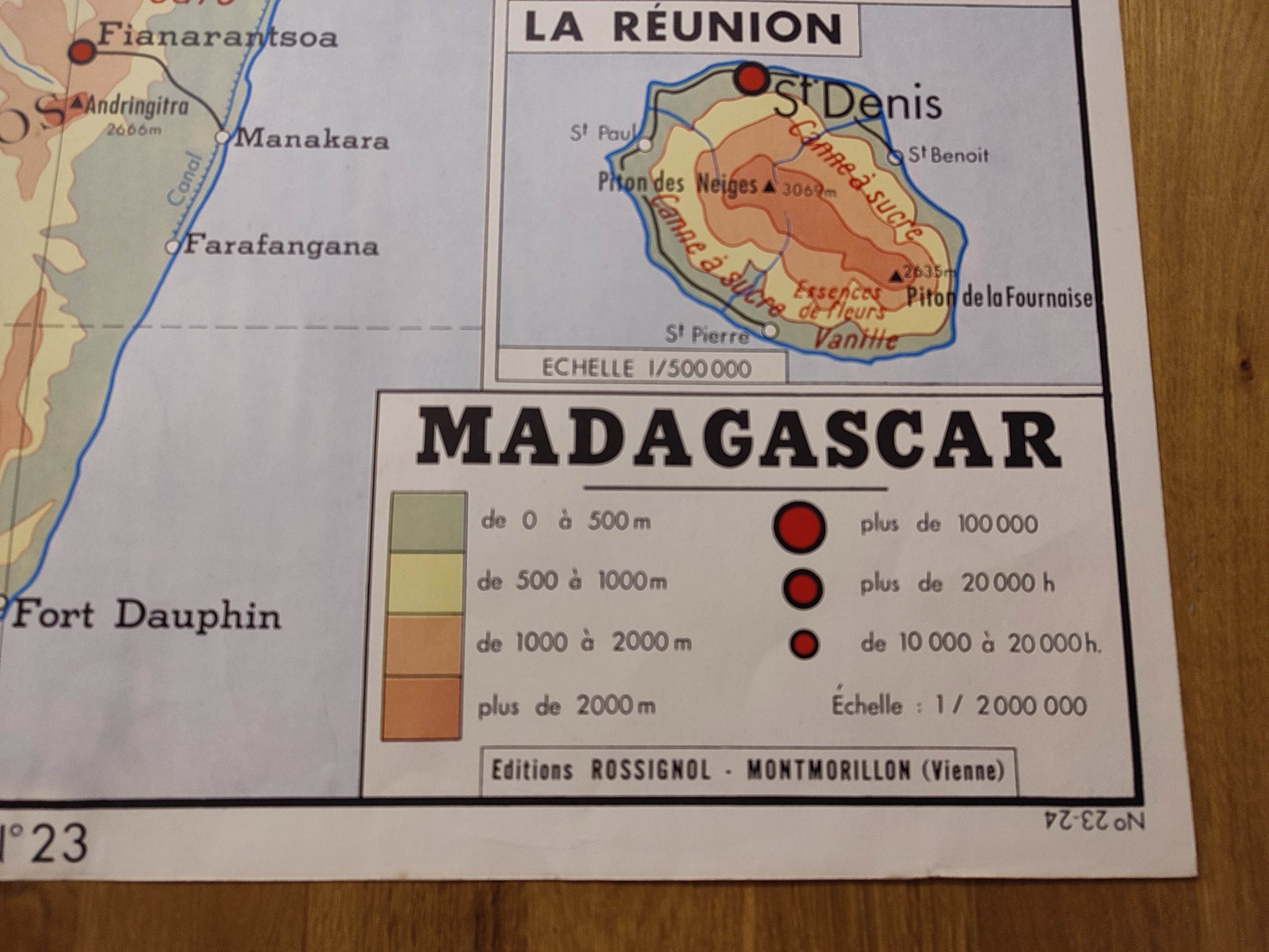 School map madagascar