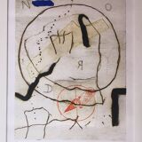 Contemporary art - Lithograph Richard Texier