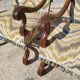 Paire de fauteuils louis xiii du xix ème siecle
