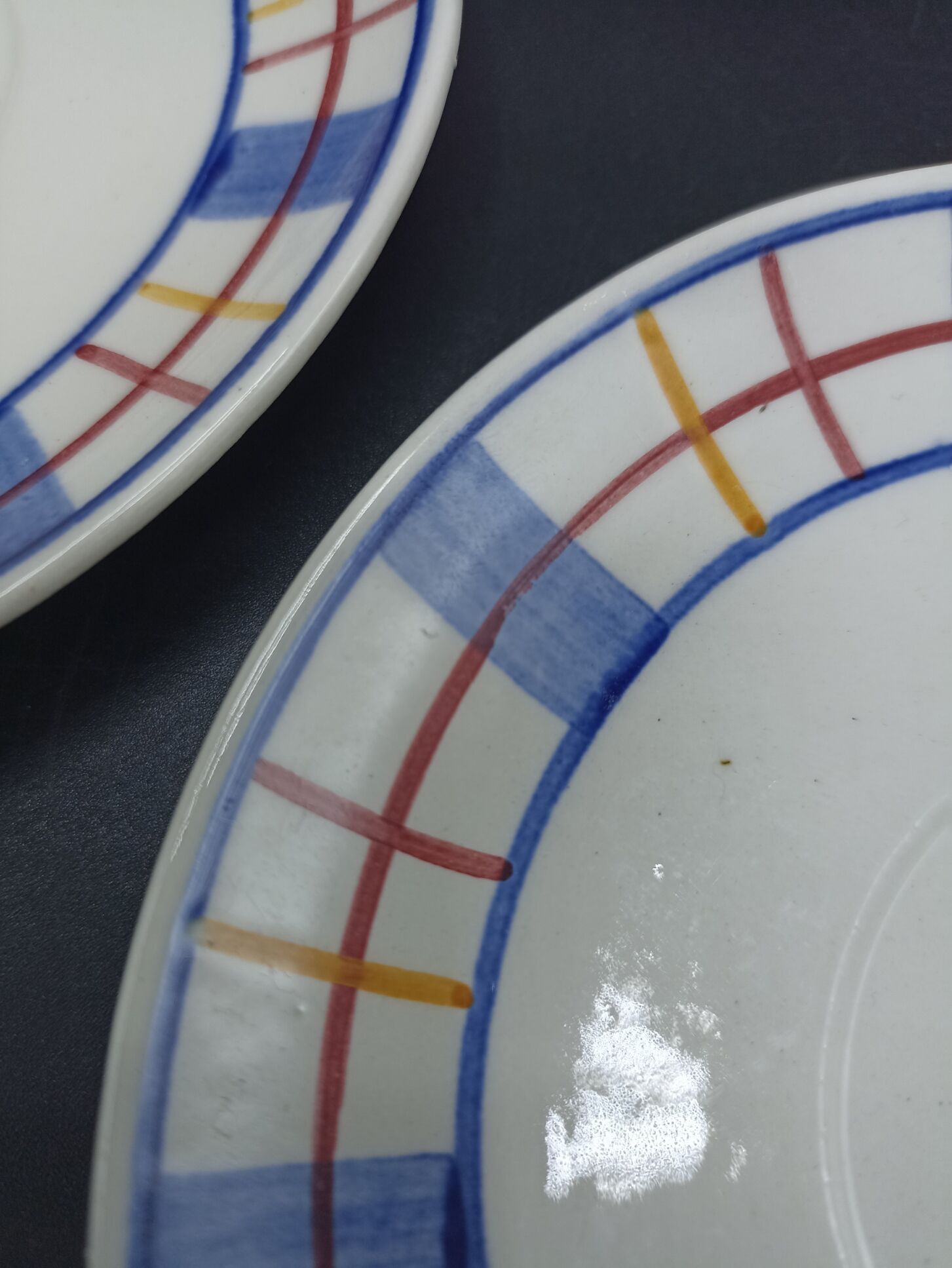 7 soucoupes Villeroy & Boch - Odette