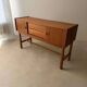 Scandinavian teak sideboard 1960s compact Danish design cabinet