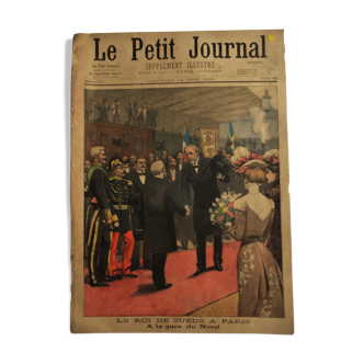 The King of Sweden in Paris in 1900