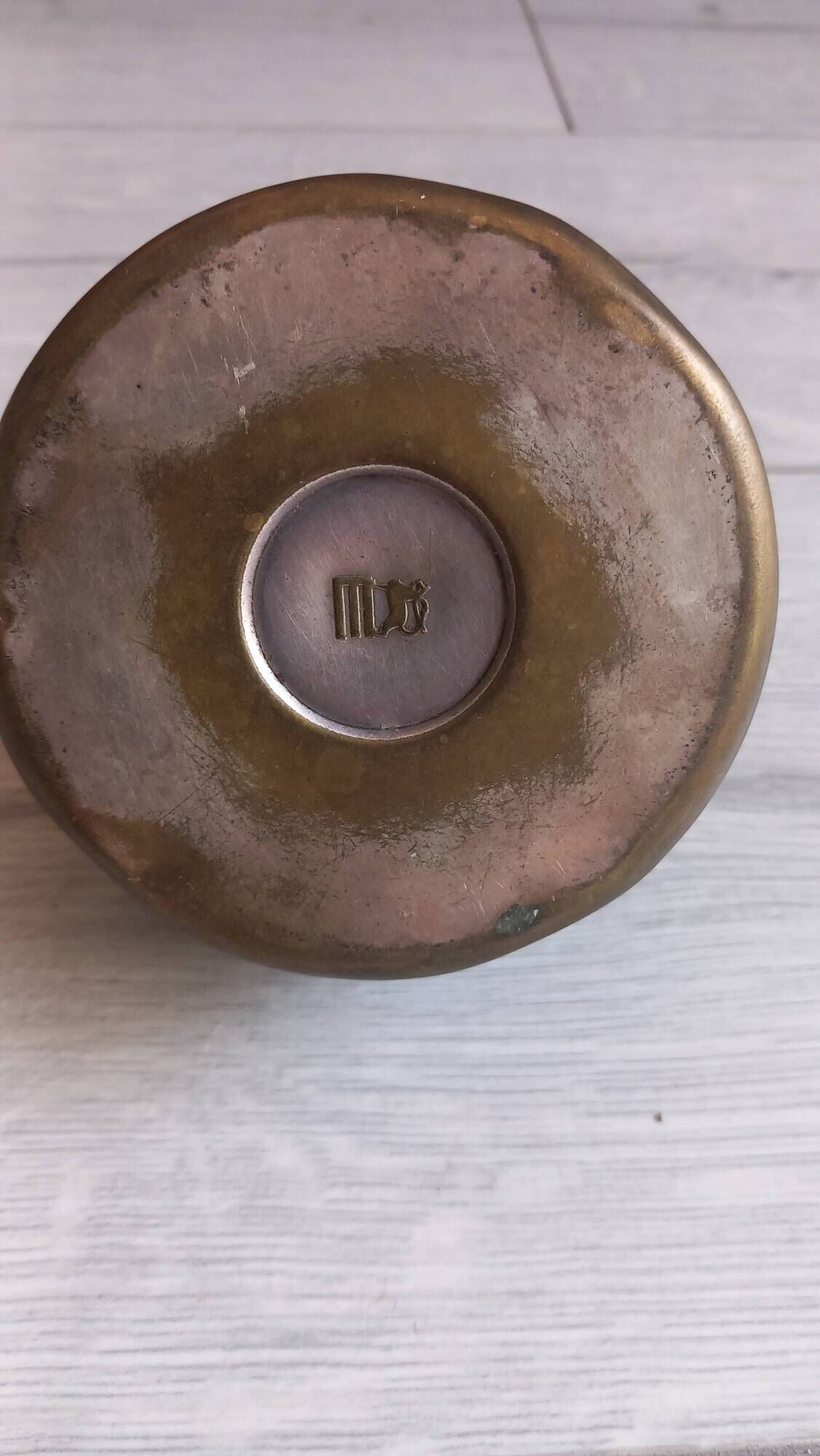 Push-button ashtray mid-century Ehrard & Söhne