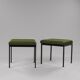 Paire d'ottomans par Dieter Waeckerlin, circa 1960