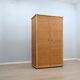 Vintage Dal Vera bamboo & rattan freestanding wardrobe 1970s