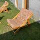 Lot 4 transats en pin Fatöli Kontiki Ikea 1970