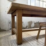 XXL solid oak farmhouse table 3.5m