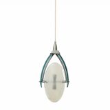 Lustre en verre années 70