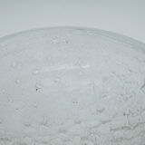 Centre de table en cristal par Tapio Wirkkala pour Littala des années 1970