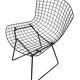Harry Bertoia Chair 420 "wire" Knoll International in black