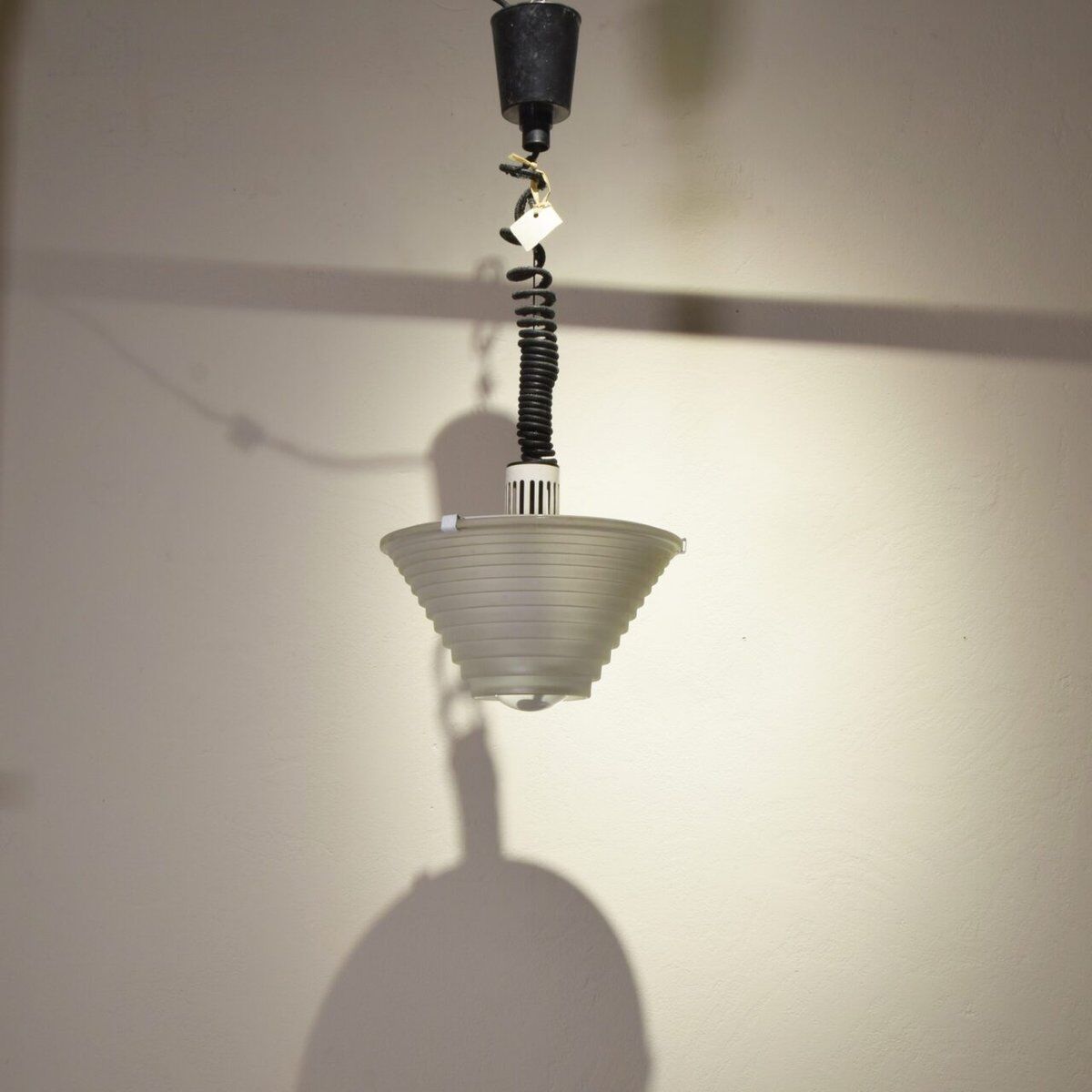 Egina suspension light by Angelo Mangiarotti for Artemide, 1970s