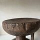 Tabouret art populaire africain