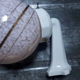 Clichy glass ball sconce