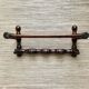 Vintage wall coat rack