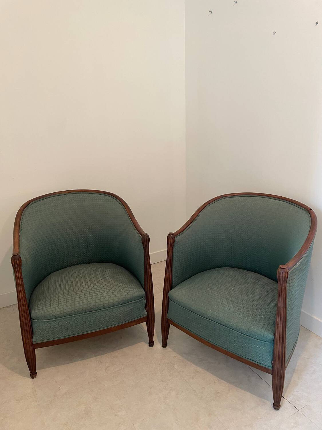 Paire de fauteuils Art Déco - renovés