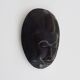 Wooden mask of the Baoulé ethnic group from Ivory Coast. African mask