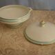 Former porcelain crockery service of Limoges "Ets Bourgeois Paris", 65 pieces