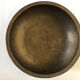 Antique black lacquered wooden coupe with gold decoration - late 19th century
