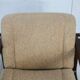 Modernist armchair. Wool, wood and steel. Circa 1970
