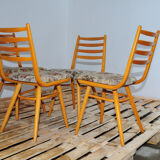Dining chairs by Jitona Czechoslovakia 1970s