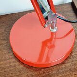 Red industrial lamp