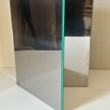 Modernist triptych mirror vintage design 70s