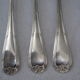 Fish service and its 6 silver-plated metal cutlery in the crossed ribbons model.