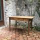 Table de ferme vintage