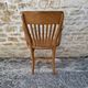 American oak armchair