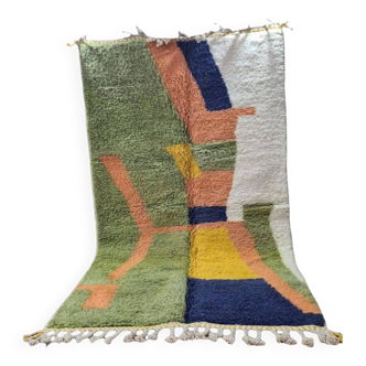 Tapis coloré en lain 250cmx150cm