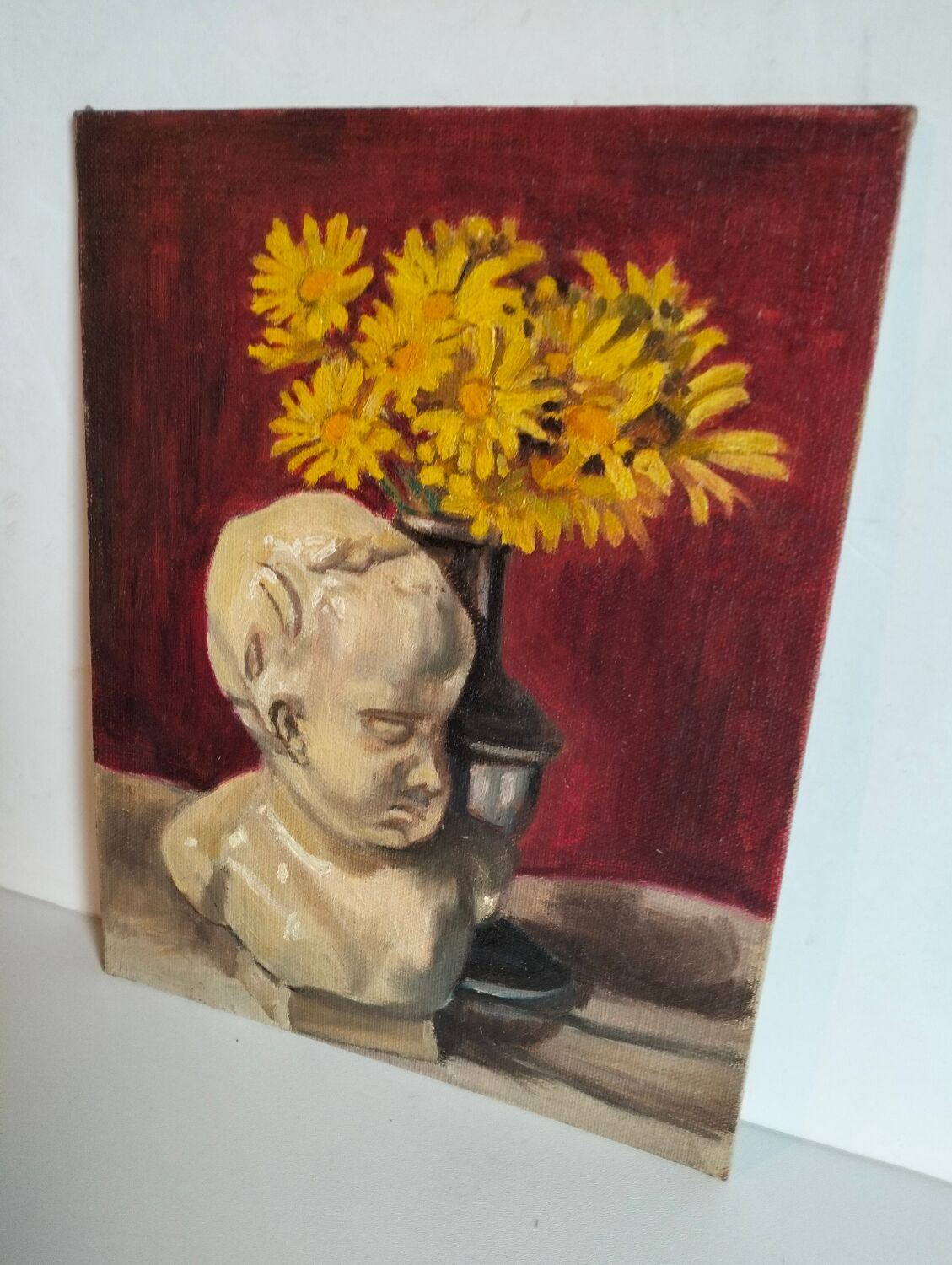 Small still life painting