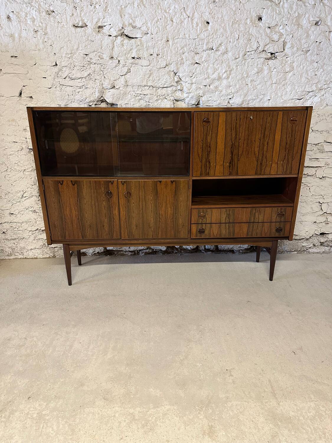 Scandinavian rosewood sideboard