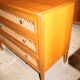 Commode vintage en osier