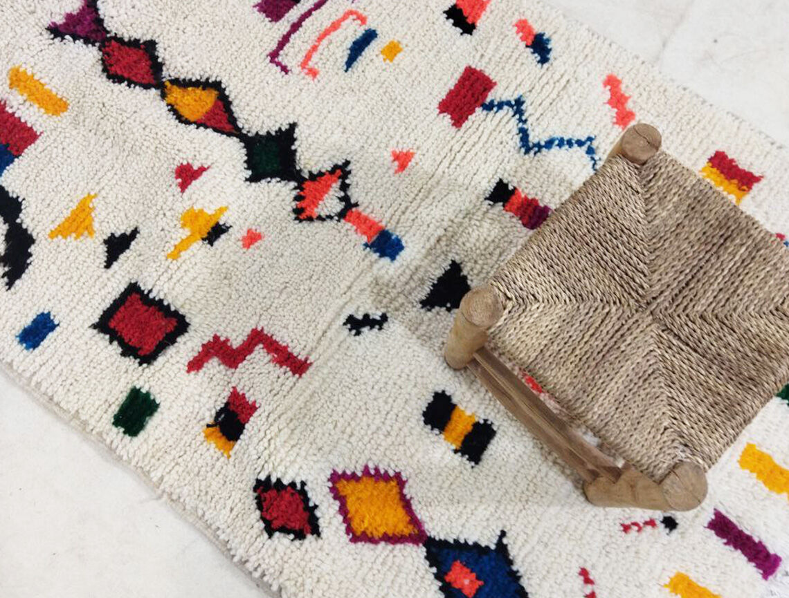 Moroccan berber carpet 152x100cm