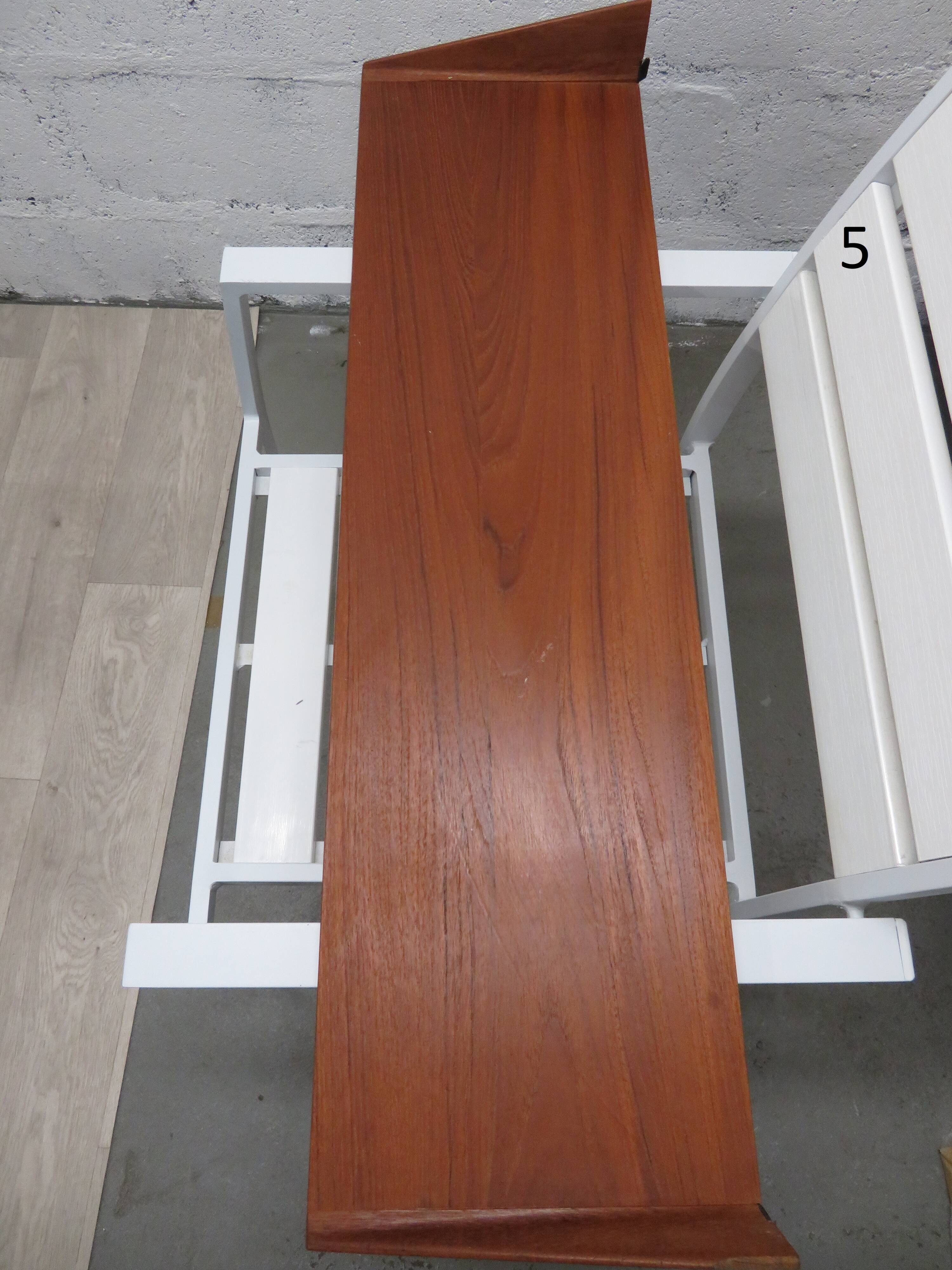 Kai Kristiansen vintage teak shelf modular system for FM Mobler