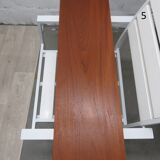 Kai Kristiansen vintage teak shelf modular system for FM Mobler