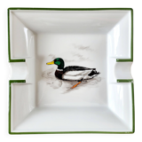 Limoges - atelier Broage - Asbak - Le colvert - Porselein Frankrijk - 1930