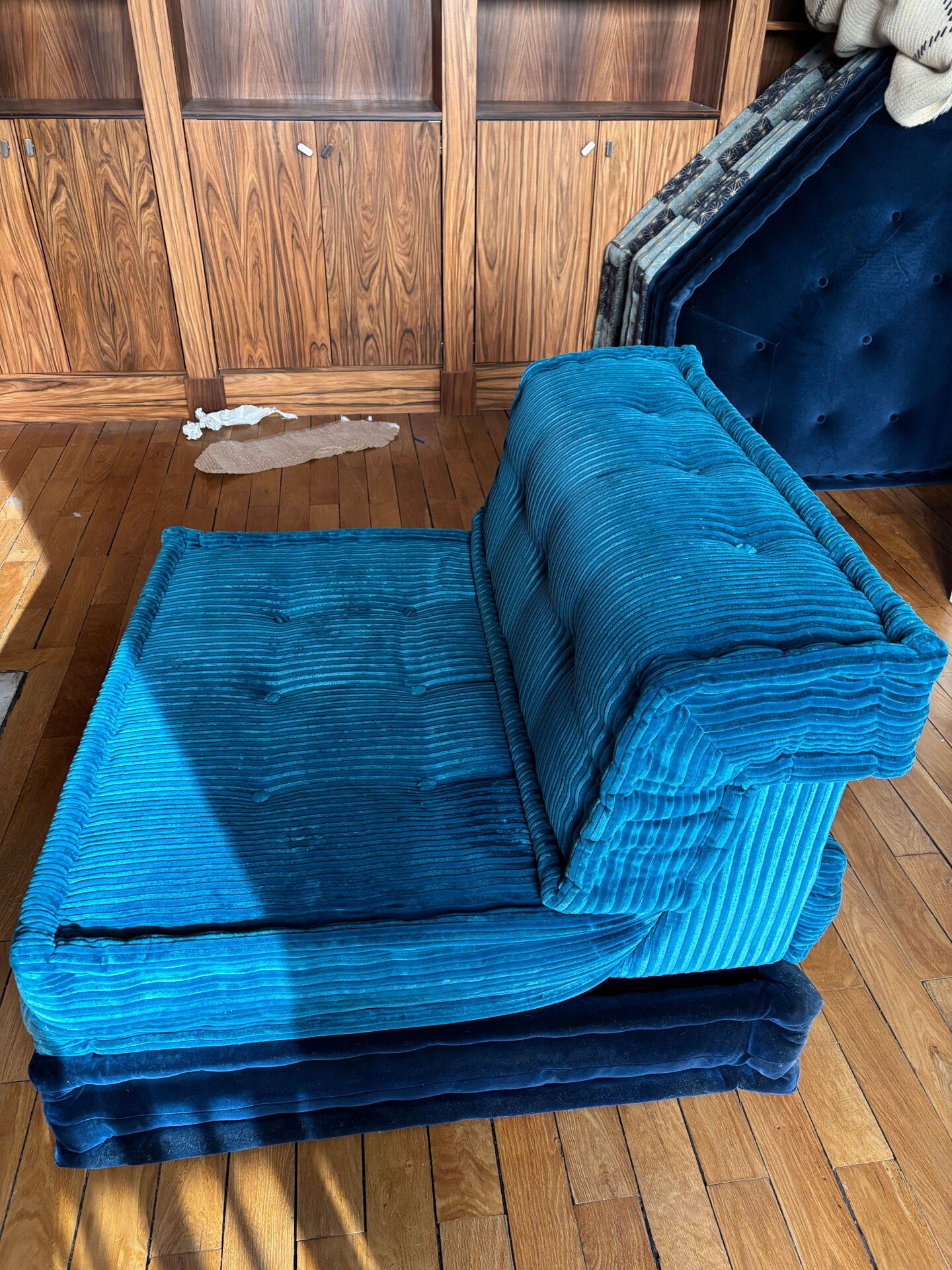 1 corner armchair Mah Jong, Gaku collection, Kenzo Takada