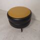 Vintage skai pouffe