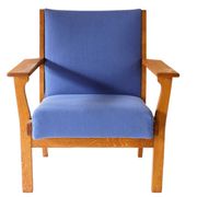 Club armchairs Hans. J. Wegner, Denmark, 1960s