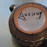 Ceramic pot with lid by Jean Austruy Vallauris