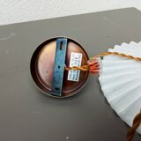 Vintage white opaline pendant light