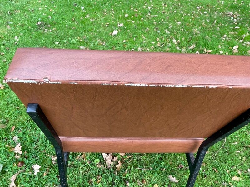 Vintage drivers, Armchair, Metalor French manufacture set of 4