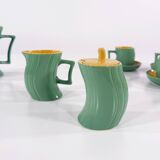Ceramic tea service by Massimo Iosa Ghini for Naj Oleari, 1980