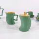 Ceramic tea service by Massimo Iosa Ghini for Naj Oleari, 1980