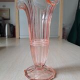 Vase verre art déco